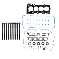 Engine Top-End Gasket Set w/Head Bolts Fits Select 2000-2006 Pontiac, Toyota Models w/1.8L L4 16V DOHC Engine