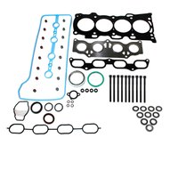 Engine Top-End Gasket Set w/Head Bolts Fits Select 2006 Toyota RAV4 w/2.4L L4 16V DOHC Engine