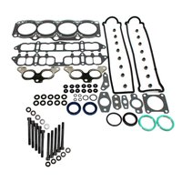 Engine Top-End Gasket Set w/Head Bolts Fits Select 1986-1989 Toyota Celica w/2.0L L4 16V DOHC Engine