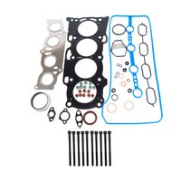 Engine Top-End Gasket Set w/Head Bolts Fits Select 2001-2003 Toyota RAV4 w/2.0L L4 16V DOHC Engine