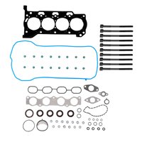 Engine Top-End Gasket Set w/Head Bolts Fits Select 2010-2017 Lexus, Toyota Models w/1.8L L4 16V DOHC Engine