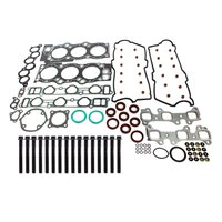 Engine Top-End Gasket Set w/Head Bolts Fits Select 1992-1993 Lexus, Toyota Models w/3.0L V6 24V DOHC Engine