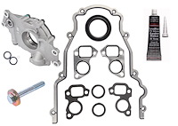 Oil Pump Kit High-Volume, Standard-Pressure w/Optional High-Pressure Shim for GM Gen III/IV LS Engines