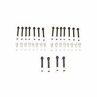 Cylinder Head Bolt Set Fits Select 1962-2002 AM General & GM 4.3L V6, Small Block Chevrolet 265-400  V8 Engines