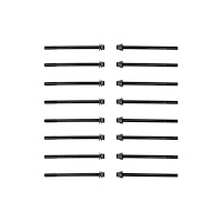 Cylinder Head Bolt Set Fits Select 1997-2014 Acura, Honda & Saturn 3.0L, 3.2L, 3.5L V6 Engines [w/ 6-Point Head]