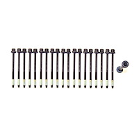 Cylinder Head Bolt Set Fits Select 2004-2011 Buick, Cadillac & Pontiac 4.4L, 4.6L V8 Engines
