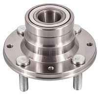 Wheel Bearing and Hub Assembly Fits Select 1992-2002 Dodge, Eagle, Mitsubishi, Plymouth Models [Rear]