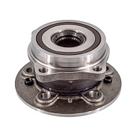 Wheel Bearing and Hub Assembly Fits Select 2012-2019 Mercedes-Benz Models [Front]