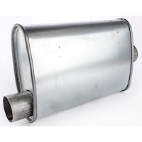 Turbo Muffler [2 1/2 in.] Offset/Centered - Reversible