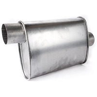 Turbo Muffler [3 in.] Offset/Centered - Reversible