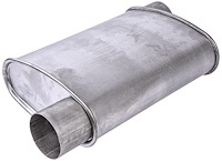 Turbo Muffler [3 in.] Offset/Offset - Reversible