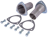 Steel Reducers without O2 Fittings [3 in. Collector to 2 1/4 in. O.D.]