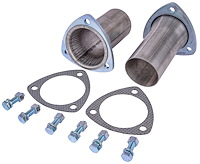 Steel Reducers without O2 Fittings [3 in. Collector to 2 1/2 in. O.D.]