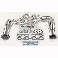 Metallic Ceramic Coated Long Tube Headers 1965-1974 Big Block Chevy Passenger Car (396-502 c.i.)
