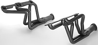 Painted Long Tube Headers Fits Select 1964-1979 Pontiac Models [Pontiac 326-455 ci]