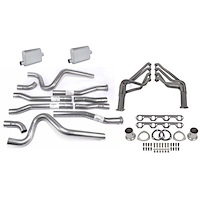 Complete Header Exhaust System Fits: (All Small Block Ford 289-302ci) 1969-73 Mustang