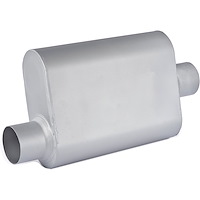 Chambered Deep-Tone Muffler 3 in. Offset Inlet / Center Outlet