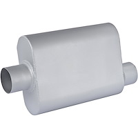 Chambered Deep-Tone Muffler 3 in. Center Inlet / Offset Outlet