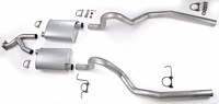 Cat-Back Exhaust System for 1999-2004 Ford Mustang w/V6