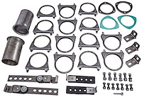 Replacement Hardware Kit [Mopar B-Body, Header-Back Dual 3 in. Exhaust Kit (555-30511)]