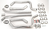 30528 - Header-Back Dual Exhaust Kit for GM F-Body, X-Body [2-1/2 in.]