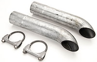 2.5" ID Exhaust Turndowns Pair