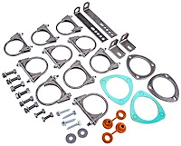 Replacement Hardware Kit [1964-1972 Chevy Chevelle/El Camino, Header-Back Dual 2 1/2 in. Exhaust Kit (555-30551)]