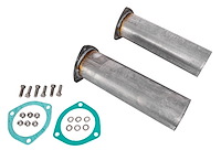 Bolt-On Collector Extensions 12" long, 3" I.D.