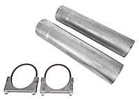 Slip-On Collector Extensions 18" long, 3-1/2" I.D.