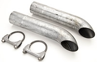 2.5" ID Exhaust Turndowns Pair