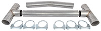 Universal H-Pipe Kit [3 in. Diameter]