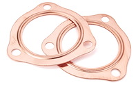 2.5" Copper Collector Gaskets 2/pkg