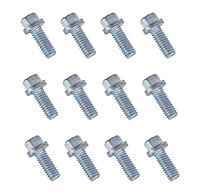 5/16"-18 Header Bolt Kit, Hex Head, 3/4" Long for Chrysler and Dodge