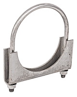 Stainless Steel HD U-Clamp for 4" OD Pipe