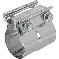 Preformed Exhaust Lap Joint Band Clamp for I.D. O.D. Slip Fit Connection [Fits 2 in. O.D. Pipe]