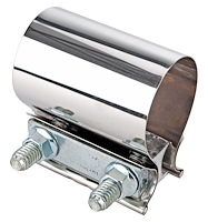 Butt Joint Exhaust Band Clamp Fits 2" OD Pipe