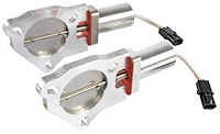 Electric Exhaust Cutouts for 3 in. O.D. Dual Exhaust Systems