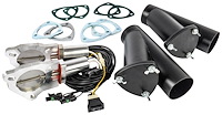 Electric Exhaust Cutout Kit for 3 in. O.D. Dual Exhaust Systems