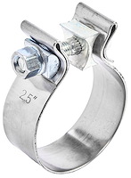 Narrow Band Exhaust Clamp 2.5" ID x 1-1/4" wide