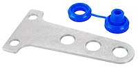 Stainless Steel Bolt-On Exhaust Hanger 5-3/4" H x 3" W