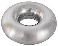 Full Round Donut Tubing, 304 Stainless Steel [1.750 in. Dia. x 3.5 in. Bend Radius]