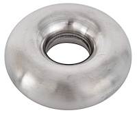 Full Round Donut Tubing, 304 Stainless Steel [2.5 in. Dia. x 5 in. Bend Radius]