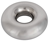 Full Round Donut Tubing, 304 Stainless Steel [3 in. Dia. x 6 in Bend Radius]