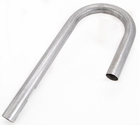 Mandrel J-Bend 16-gauge, Aluminized Steel