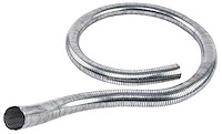 Flexible Exhaust Tubing 1 3/4 in. Diameter x 6 ft. Long [Galvanized Steel]