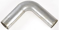 90° Tight Radius Bend 2" 16ga. Aluminized Steel