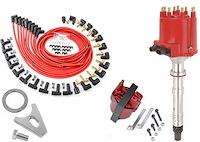 HEI Distributor, Spark Plug Wires and Coil Kit