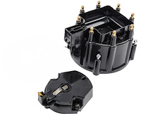 Distributor Cap and Rotor Kit for 1974-1990 GM HEI [Black]