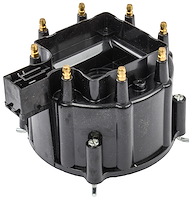 OE Replacement HEI Distributor Cap for GM [Black]