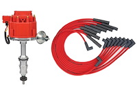 HEI Distributor and Spark Plug Wire Kit [Ford 332-428 Big Block FE]